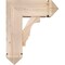 Ekena Millwork Balboa Arts and Crafts Smooth Bracket w/ Offset Brace, Douglas Fir, 7 1/2"W x 18"D x 22"H BKT0806X18X22BOA03SDF - alternate 3